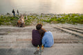 Couple on the Danube Bank #2849