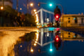 Evening atmosphere on the closed lower quay after the rain #2903