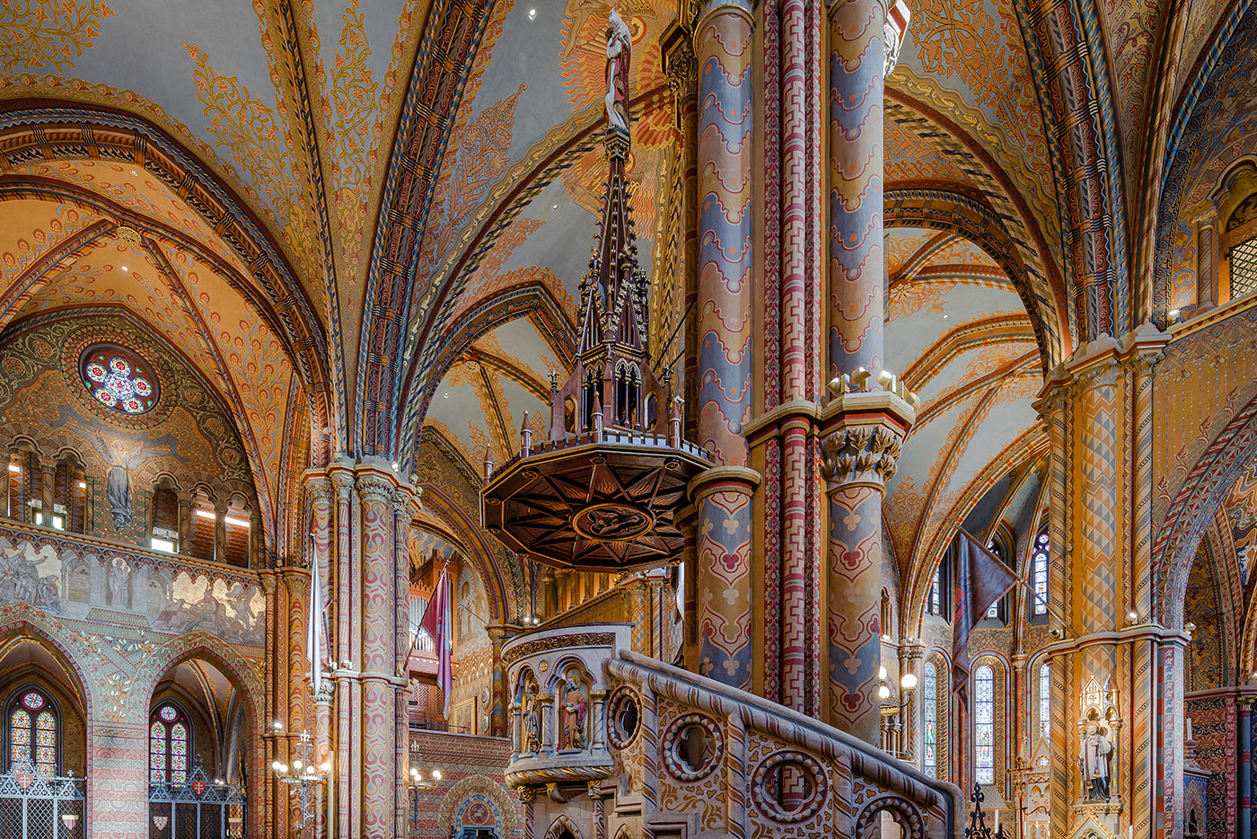 Matthias Church interior #2915