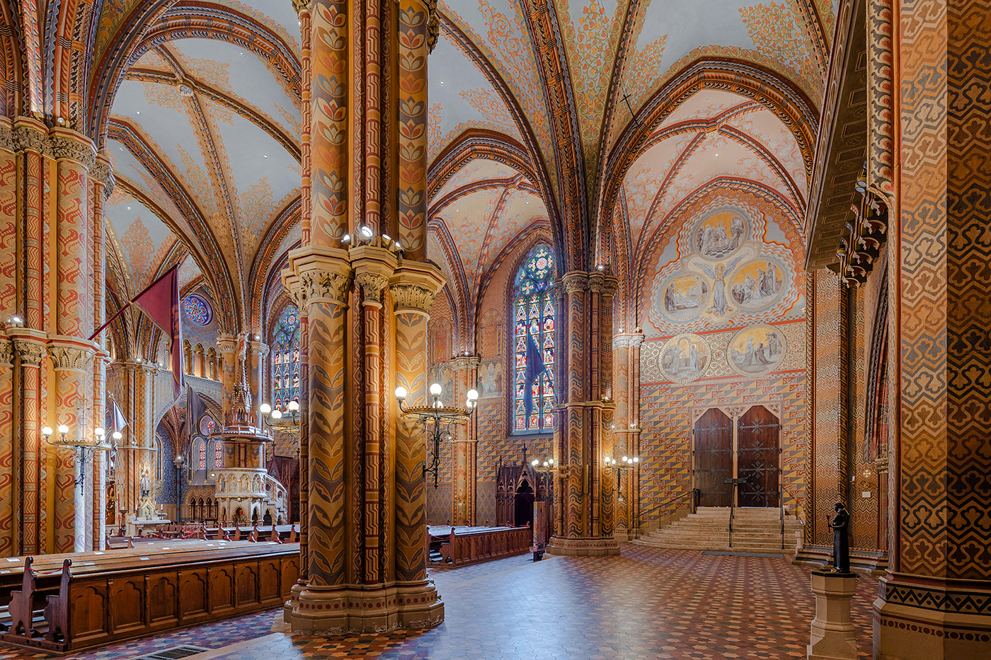 Matthias Church interior #2940