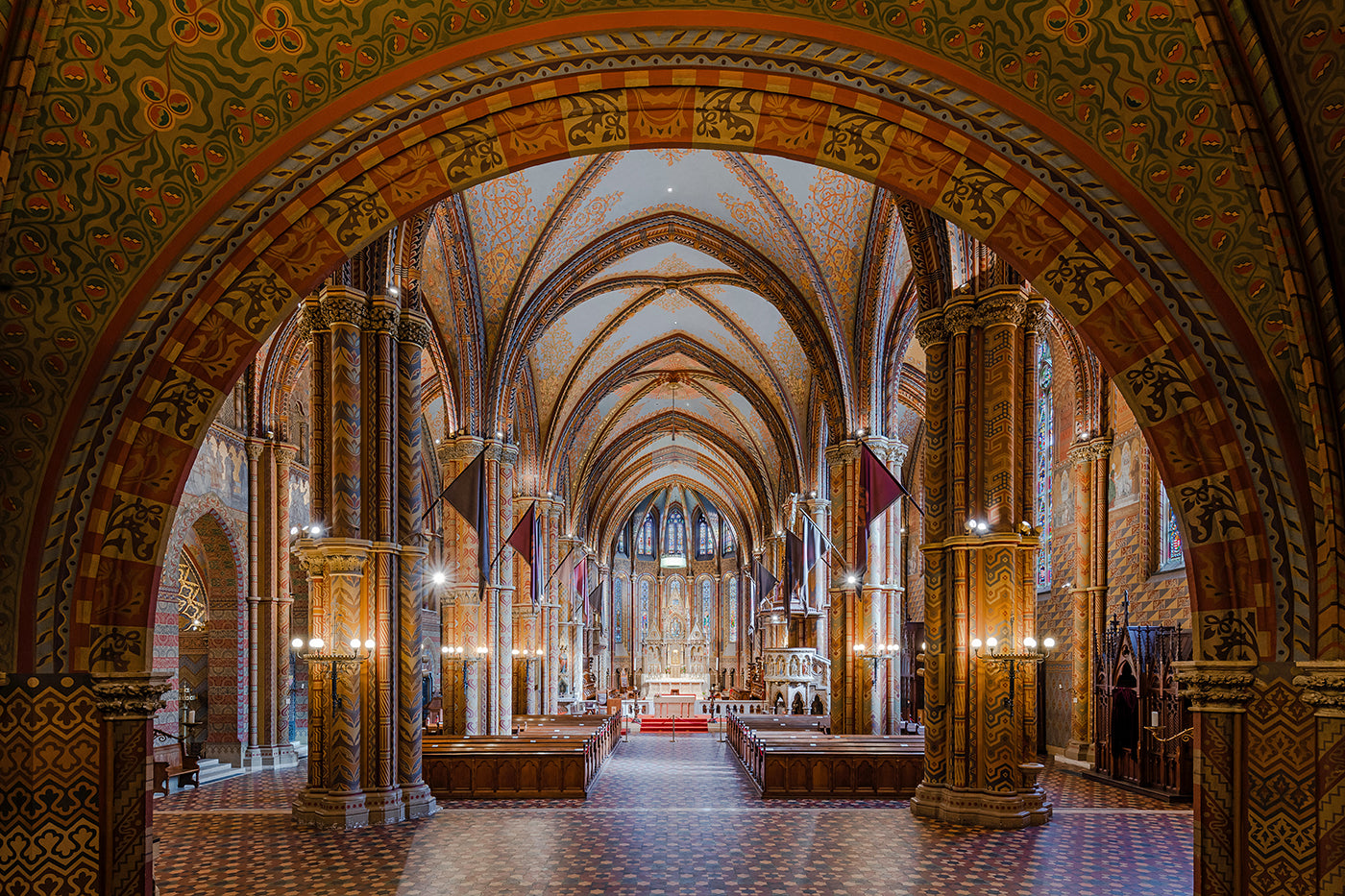 Matthias Church interior #2942