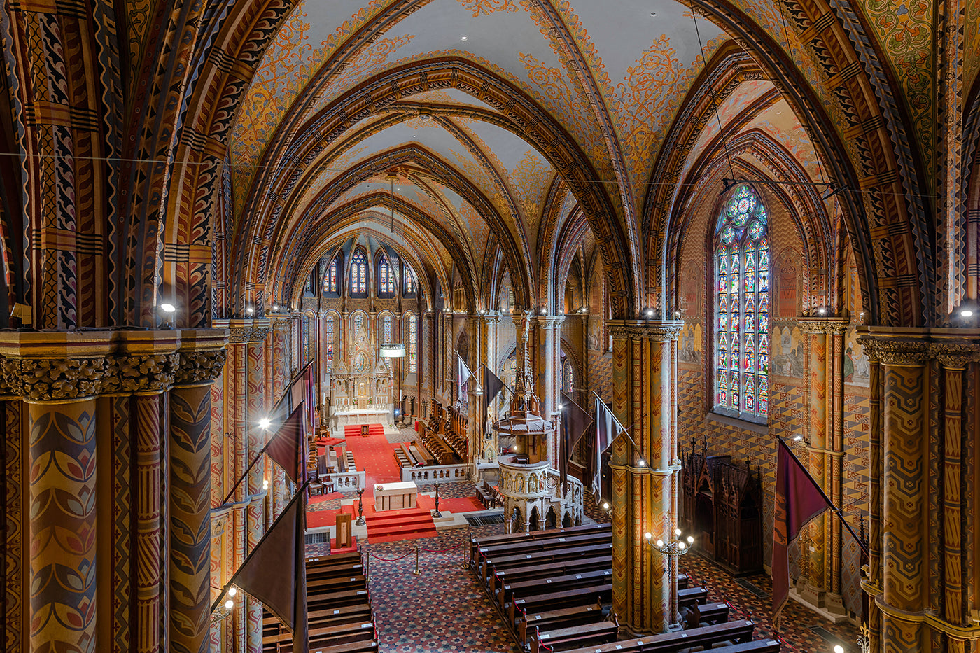 Matthias Church interior #2943