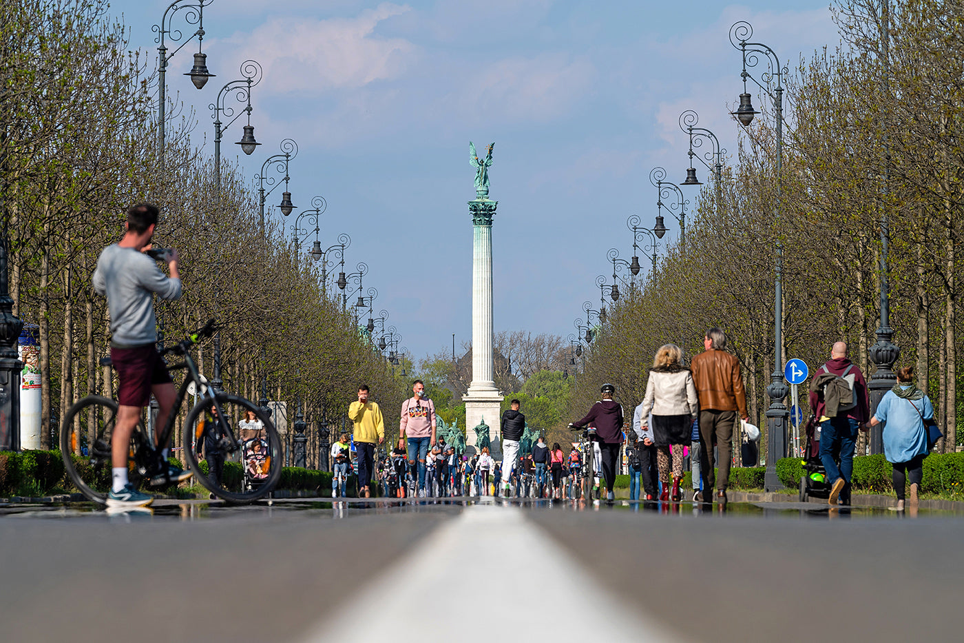 Car-free day on Andrássy Avenue #3002