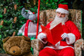Santa Claus on Vörösmarty Square #3032
