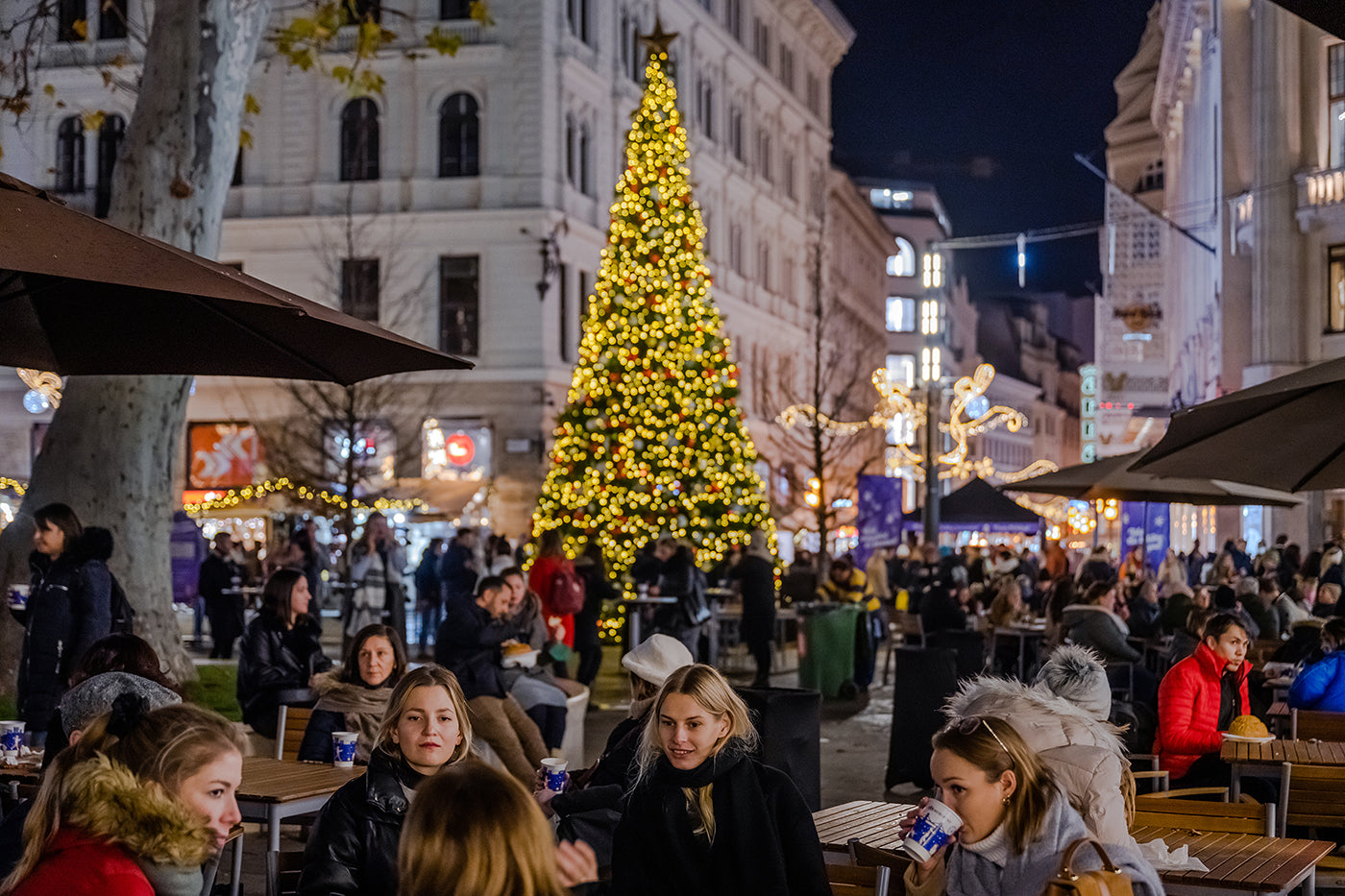 Christmas market at Vörösmarty Square #3039