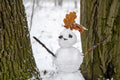 Snowman on Normafa #3069