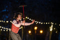 Clown at the City Park Christmas Market #3151