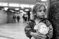 Little girl in the Blaha subway #3153
