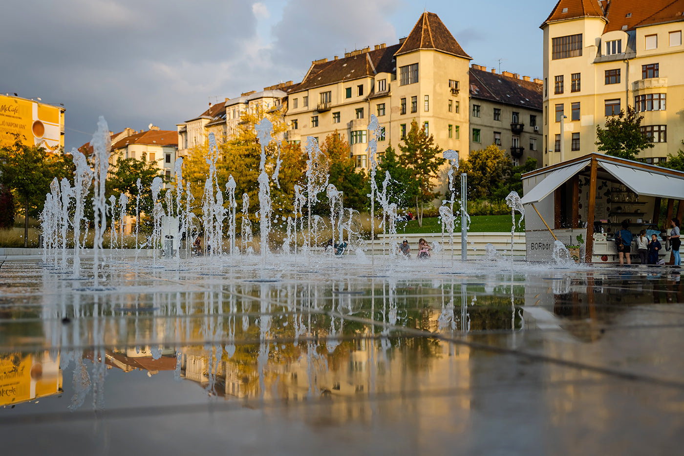 Szökőkút a Millenáris Parkban #3176