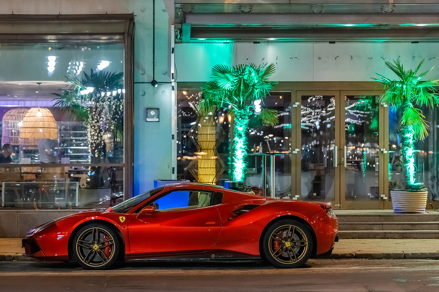 Ferrari on Eötvös Square #3182