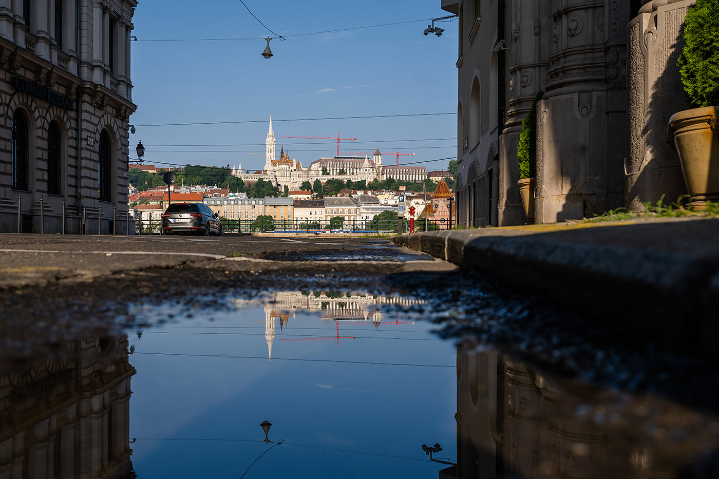 Matthias Church after the rain from Zoltán Street #3216
