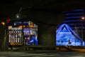 The National Theatre and the ice rink in winter #3261