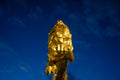 Lion statue at Bozsik Stadium #3289