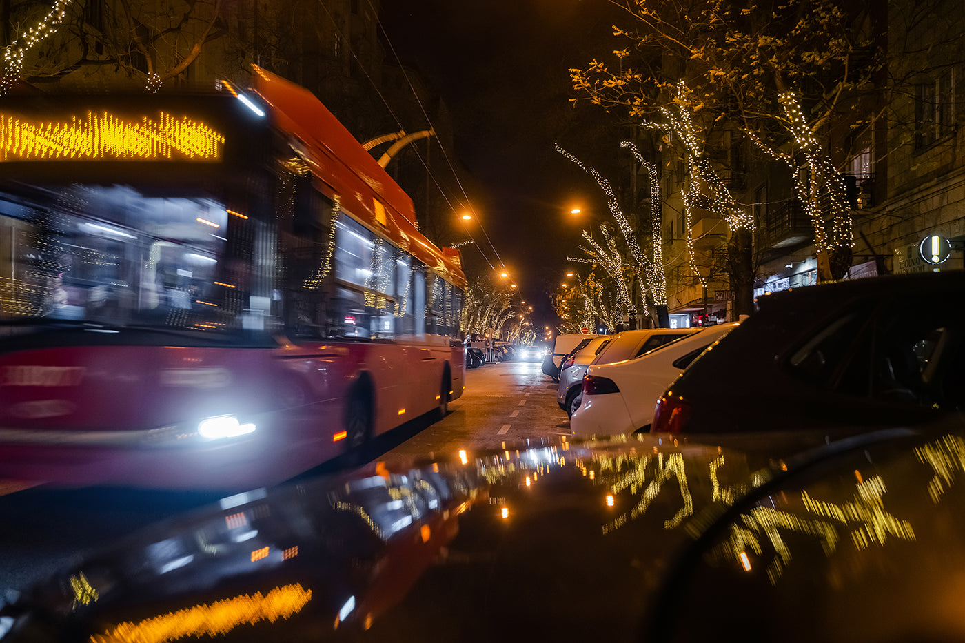 Christmas lights on Bratislava Road #3303
