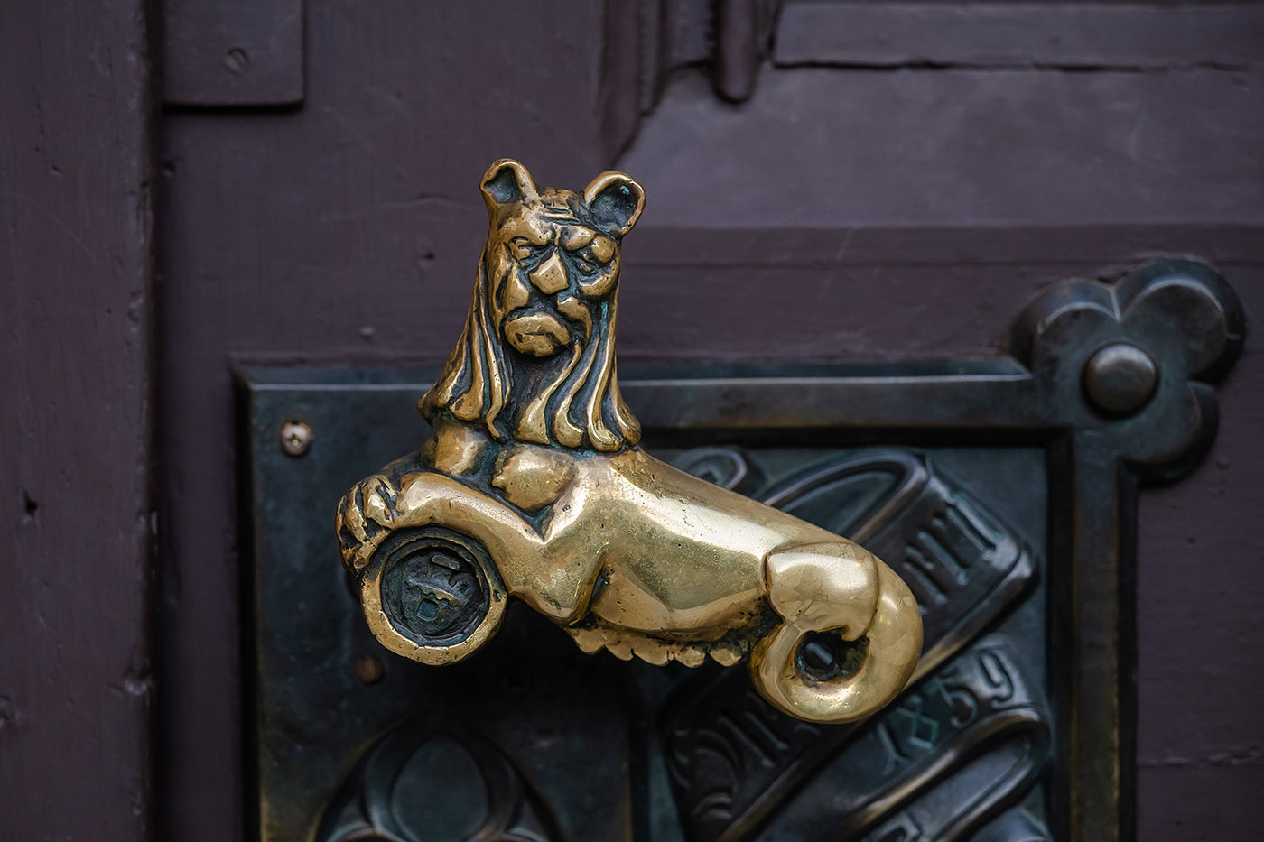 Doorknob of Toldy Ferenc High School #3306