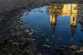 Reflection of St. Imre's Church #3344