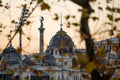 Artificial ice and Heroes' Square in autumn #3421