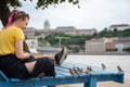 Sparrows on the Danube Bank #3444