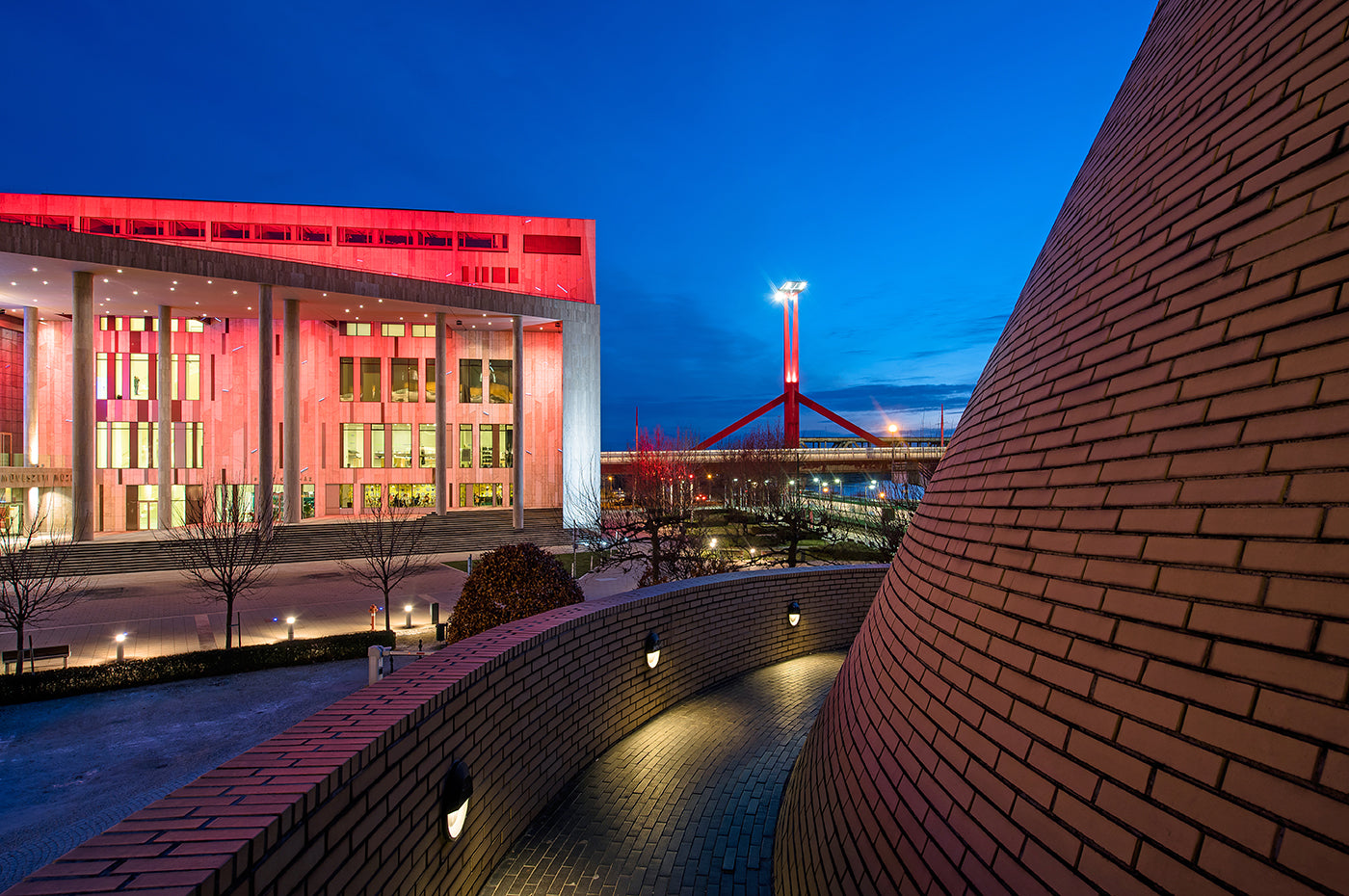 Rákóczi híd és a MÜPA a Zikkuratból #3492