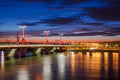 Rákóczi Bridge at blue hour #3496