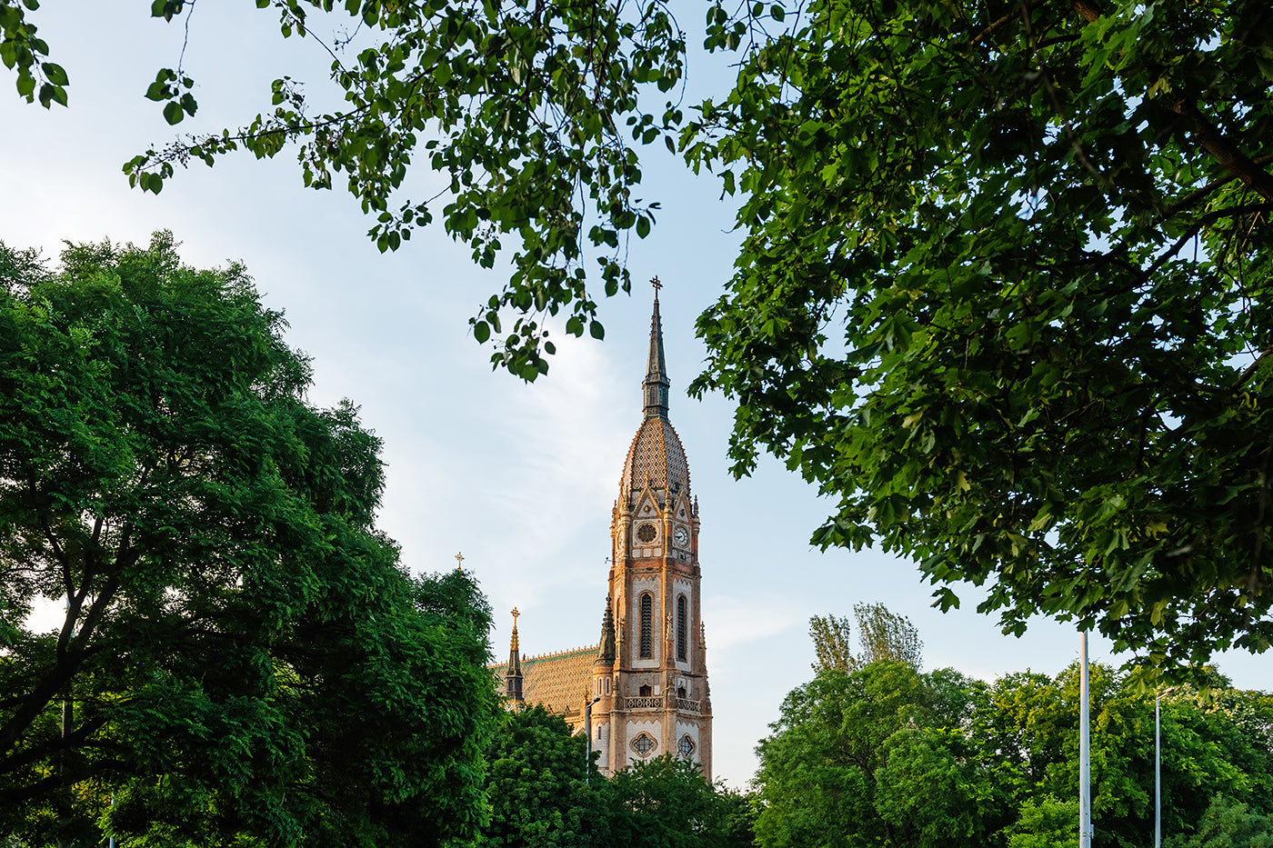 St. Ladislaus Church in summer #3503