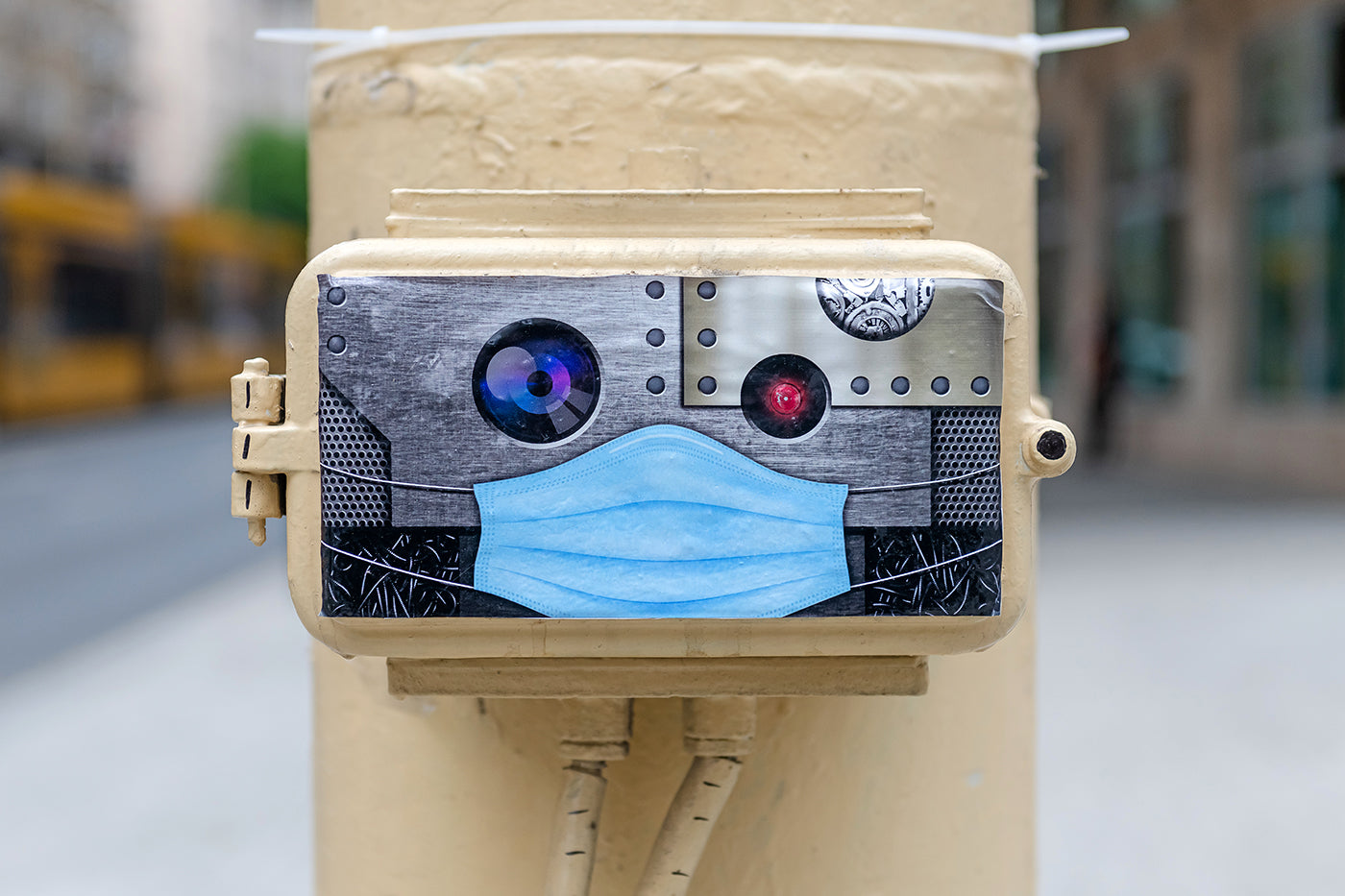 Street art at Mechwart grove #3547