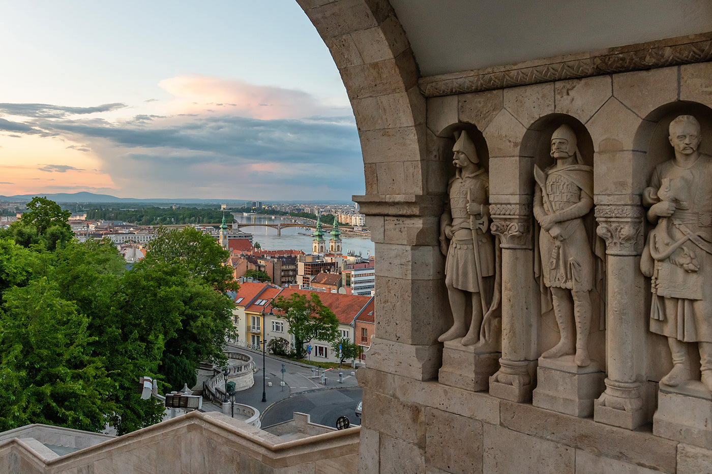View from the Fisherman's Bastion #3555