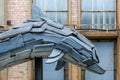 Sculptures by Miklós Szőke Gábor in front of his studio #3564