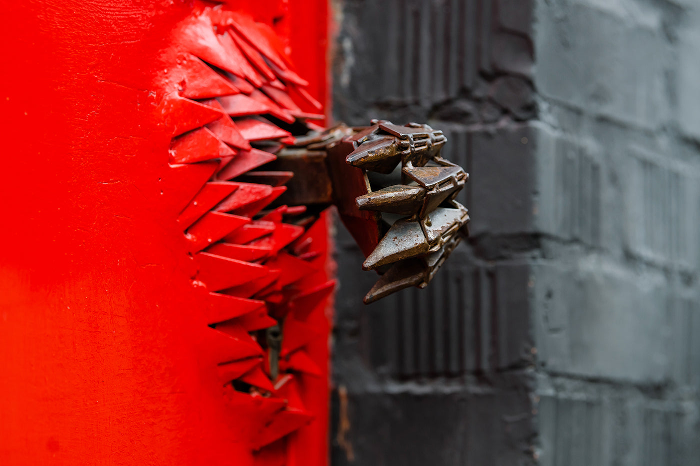 Doorknob of Miklós Szőke Gábor's studio #3575