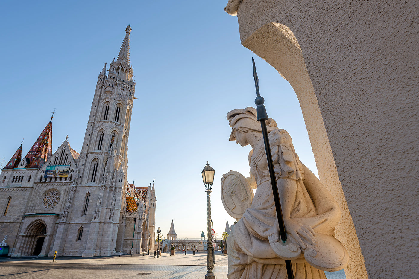 Mátyás templom a Szentháromság utcából #3600