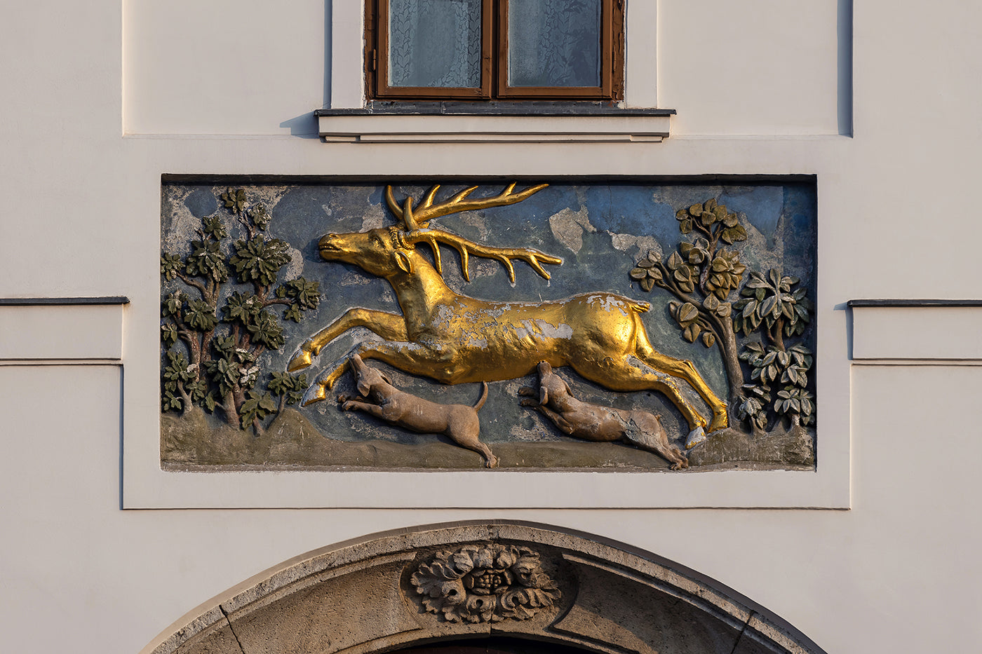 Golden Deer Restaurant relief #3675