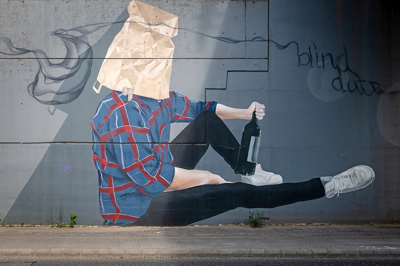 Street art under the Rákóczi Bridge #3702