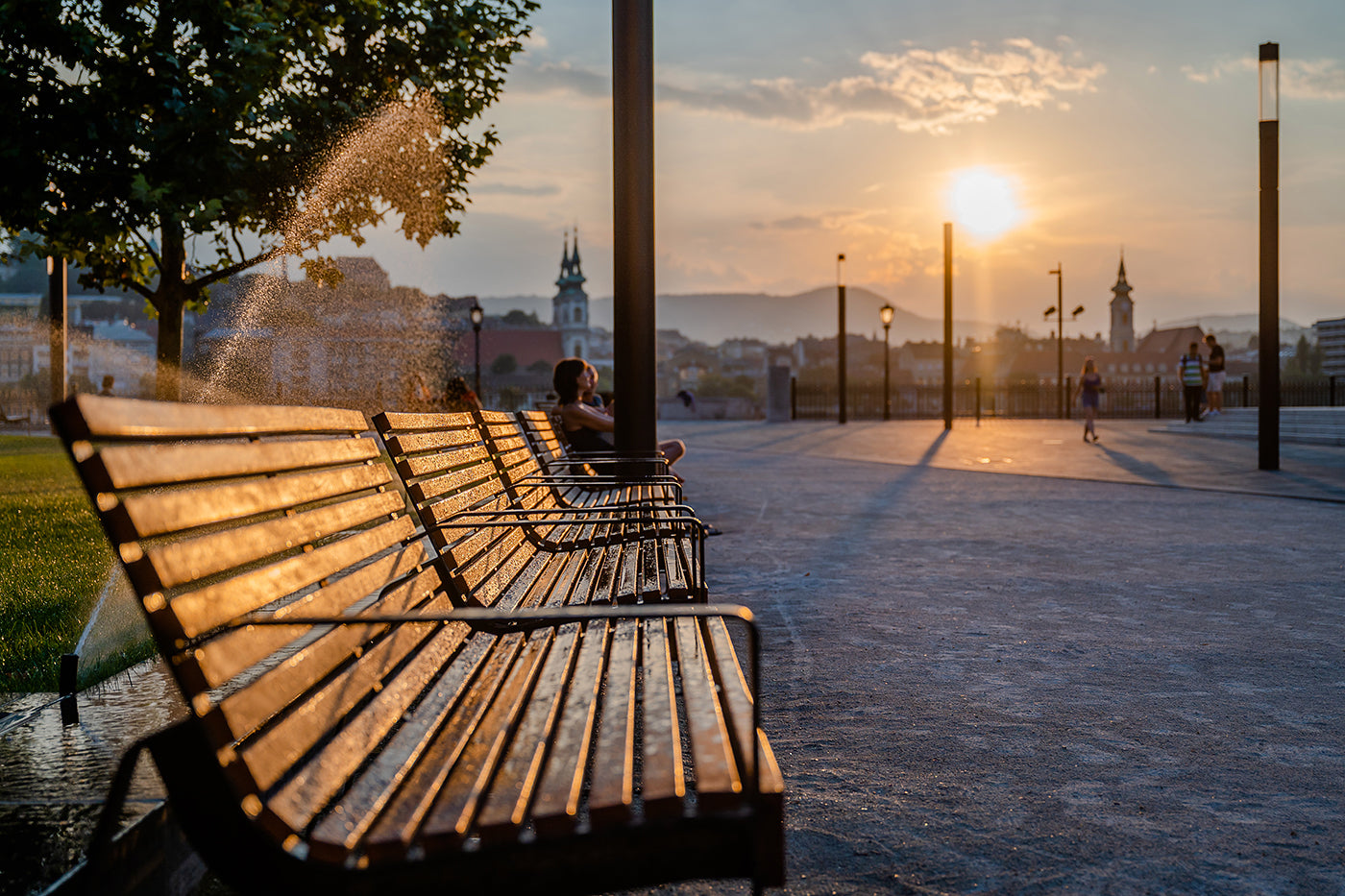 Sunset at Kossuth Square #3720