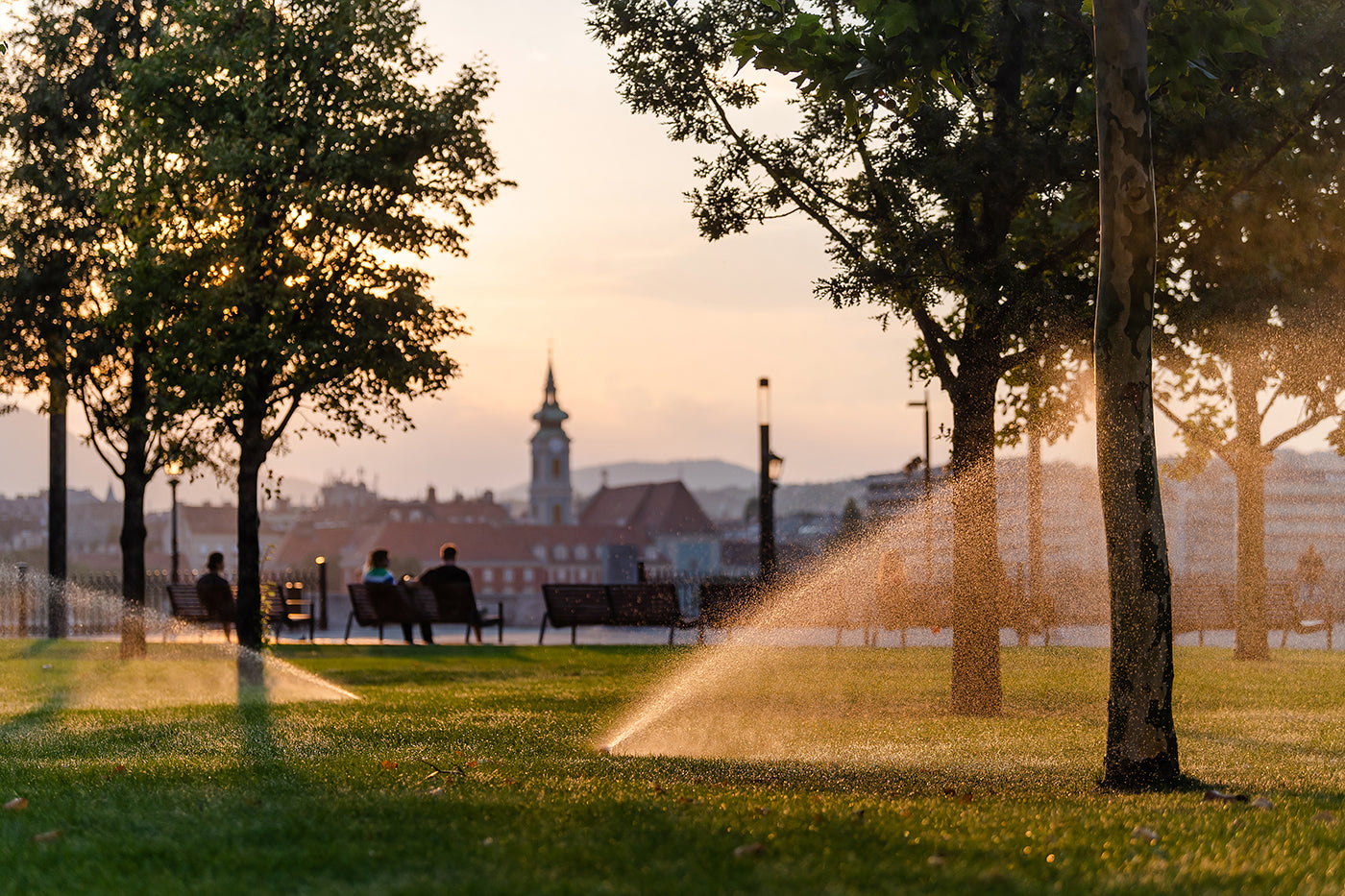 Sunset at Kossuth Square #3721
