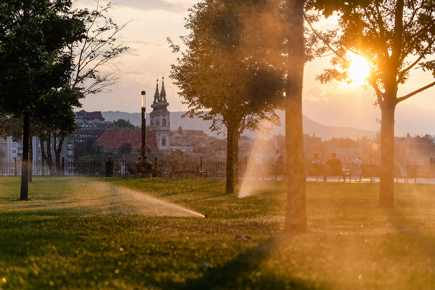 Sunset at Kossuth Square #3722