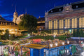 Eiffel Square and the Giraffe at night #3759
