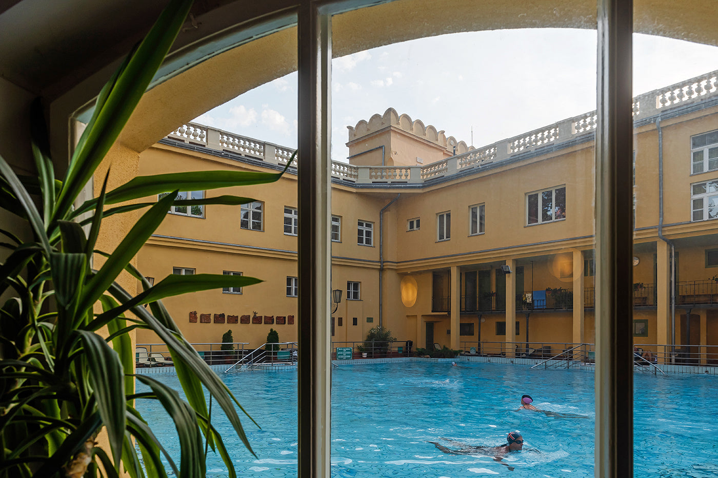 Lukács Bath in summer #3762