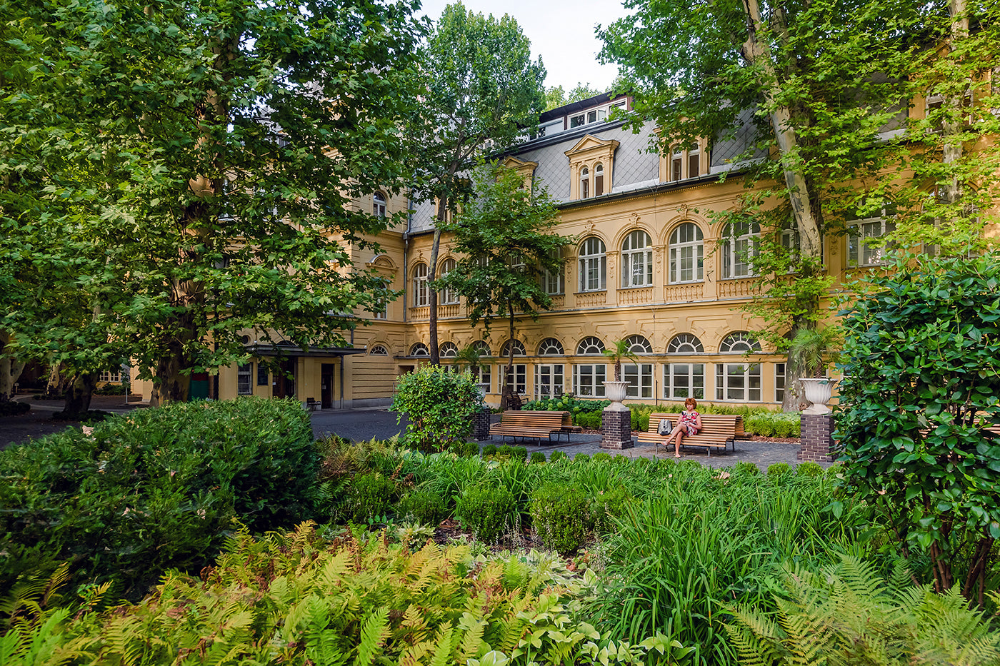 Facade of Lukács Bath #3767