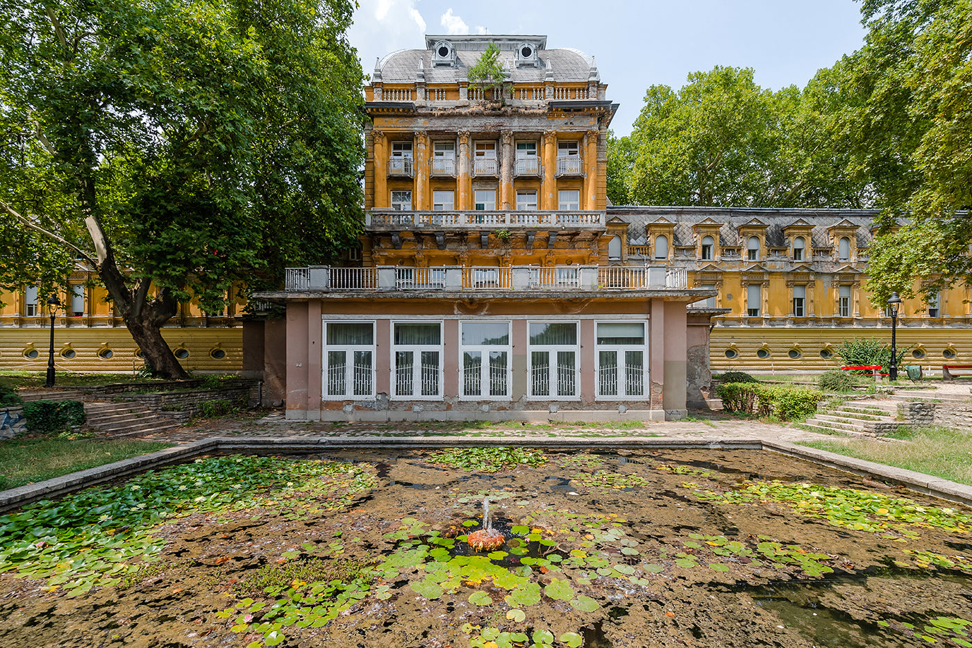 Facade of Lukács Bath #3768