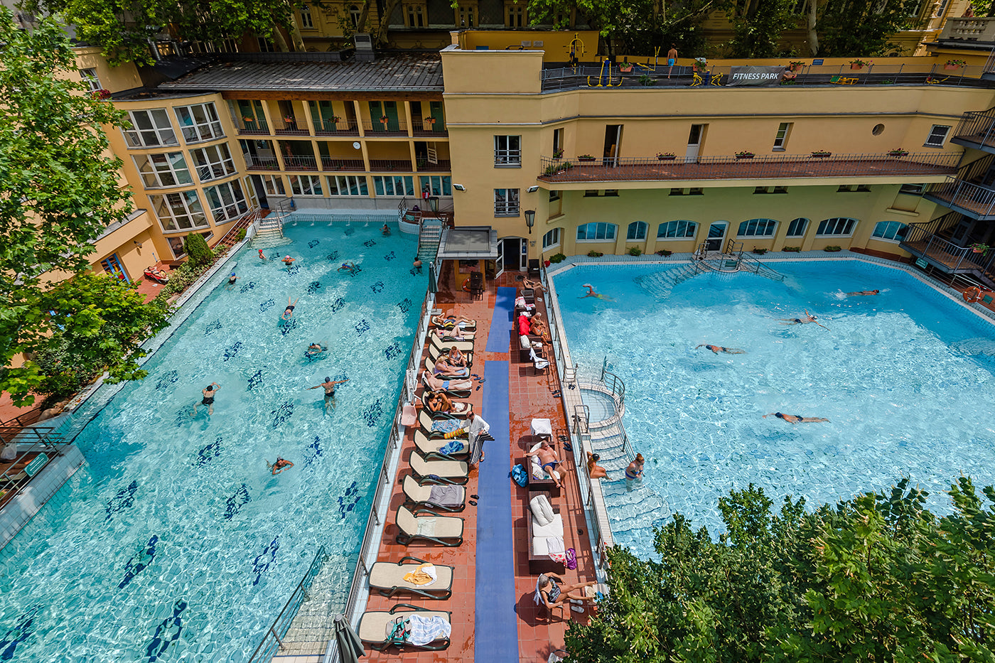 Lukács Bath in summer #3770