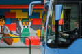 Kútvölgyi úti buszmegálló LEGO figurákkal #3817