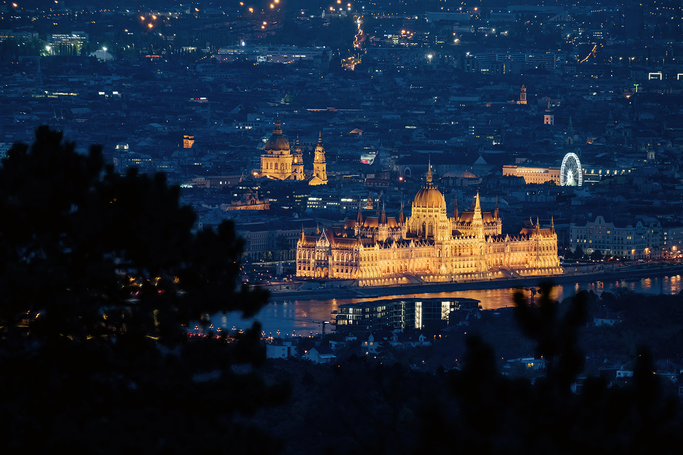 Parliament from the Three Borders Hill #3841
