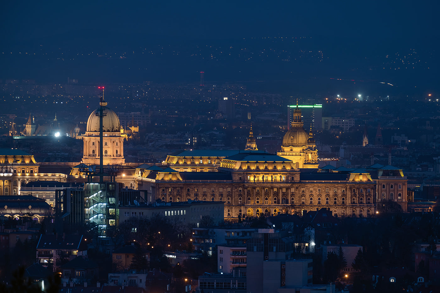 Buda Castle from Fatra Square #3862