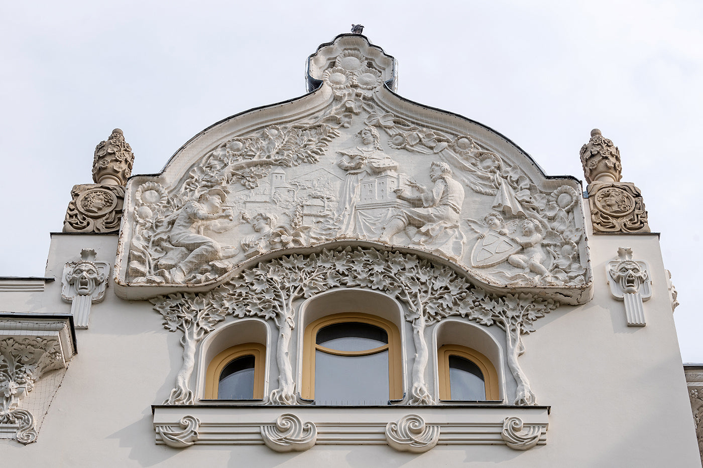 Detail of Kőrössy villa #3982