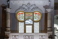 Kőrössy villa stained glass window #3991