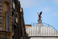 Eagle statue on top of Kossuth Lajos Street 20 #4038