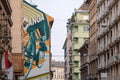 Canga mural on Akácfa Street #4116