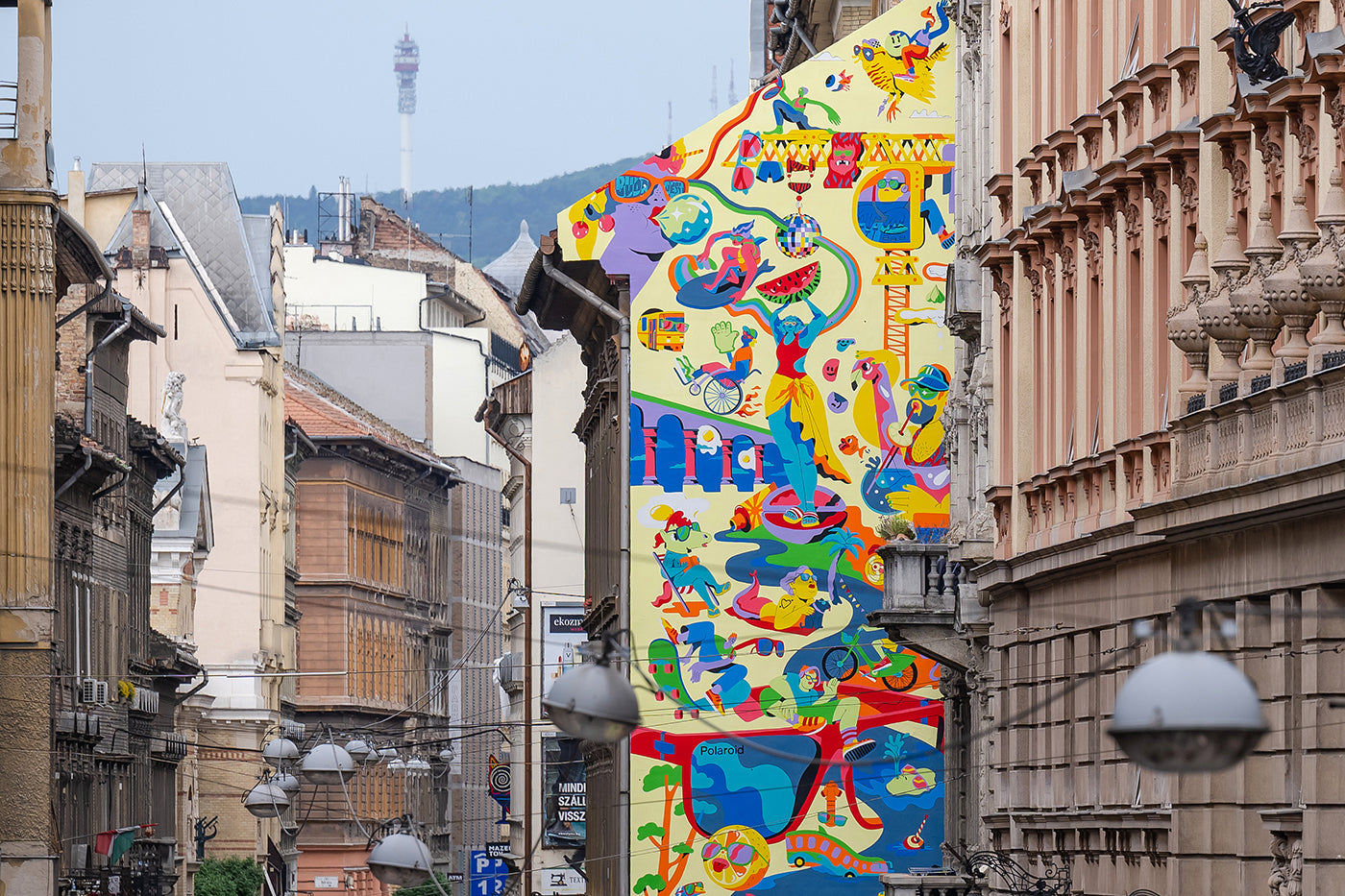 Mural on Akácfa Street #4119