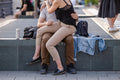 Couple on a date at Fővám Square #4167