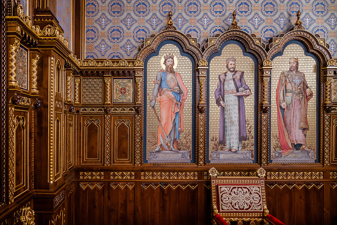 Detail of St. Stephen's Hall #4199